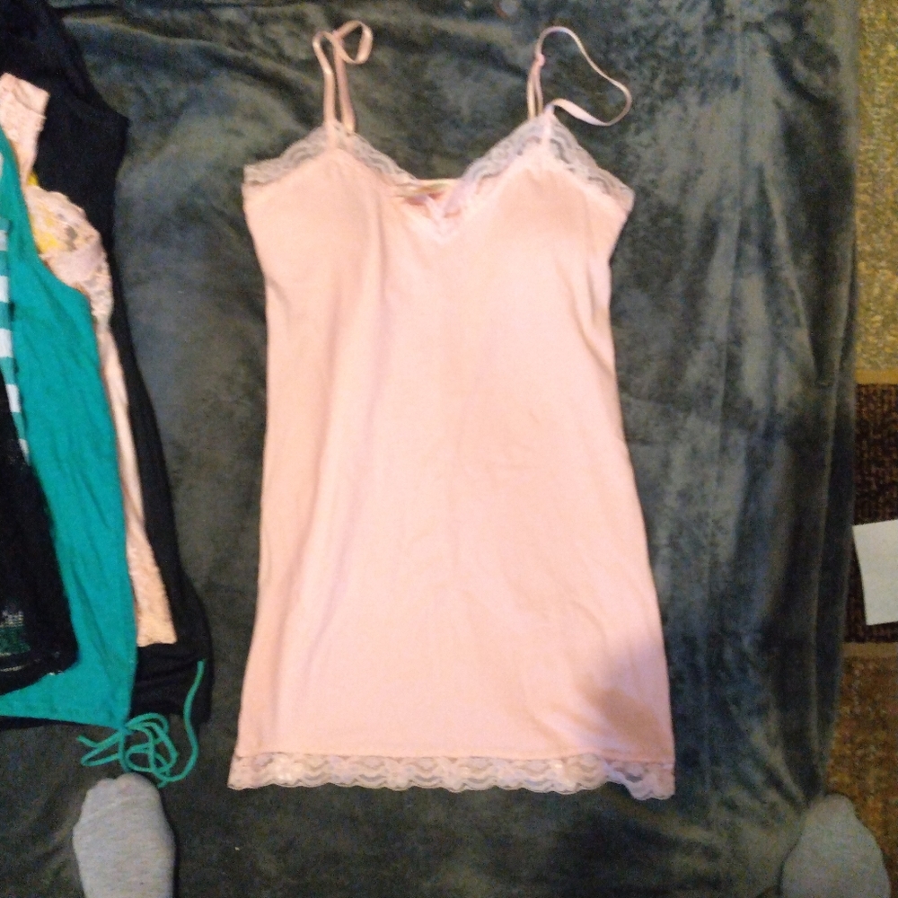 No tag lacy cami  lg Sz 11-13